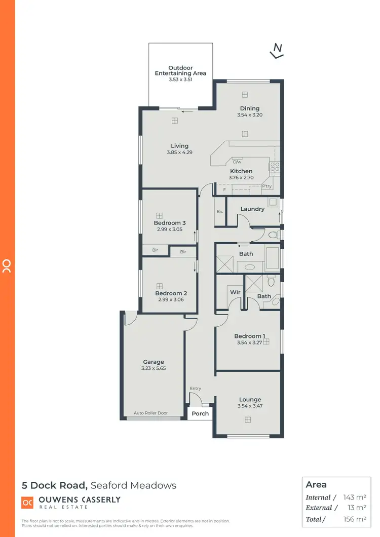 Floorplan of Homely house listing, 5 Dock Road, Seaford Meadows SA 5169
