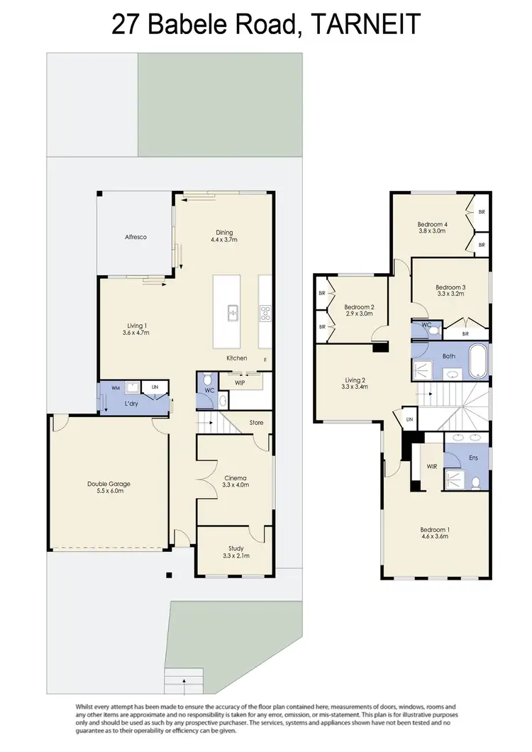Floorplan of Homely house listing, 27 Babele Road, Tarneit VIC 3029