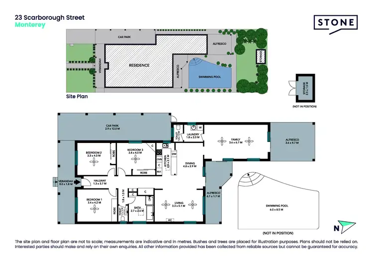 Floorplan of Homely house listing, 23 Scarborough Street, Monterey NSW 2217