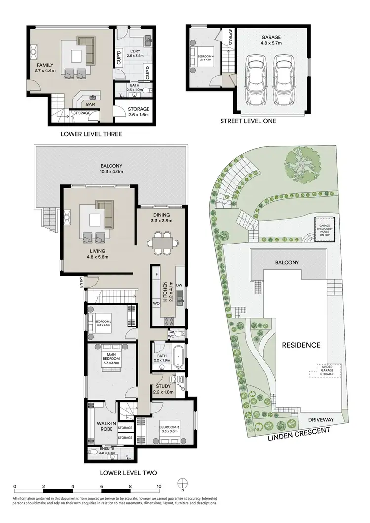 Floorplan of Homely house listing, 13 Linden Crescent, Lugarno NSW 2210