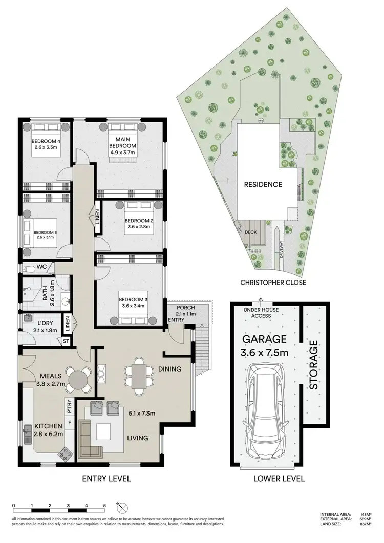 Floorplan of Homely house listing, 7 Christopher Close, Wyoming NSW 2250