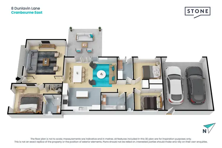 Floorplan of Homely house listing, 8 Dunlavin Way, Cranbourne East VIC 3977