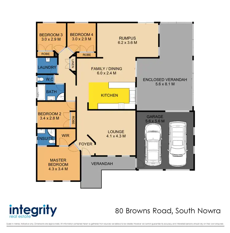 Floorplan of Homely house listing, 80 Browns Road, South Nowra NSW 2541
