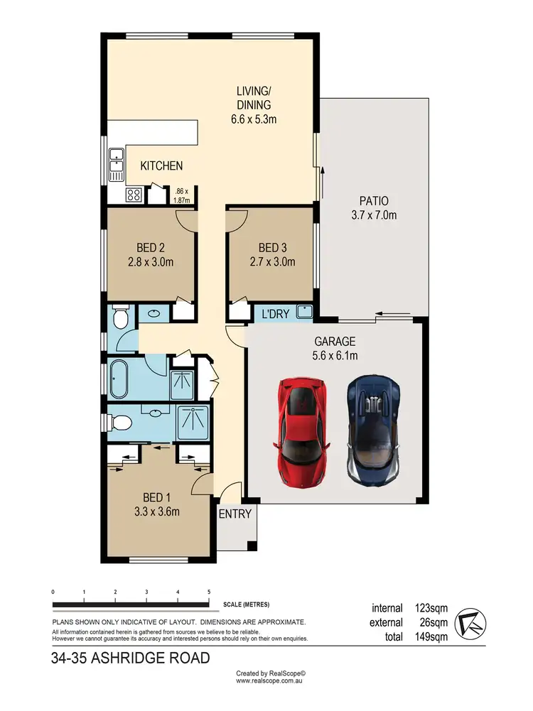 Floorplan of Homely townhouse listing, 34/35 Ashridge Road, Darra QLD 4076