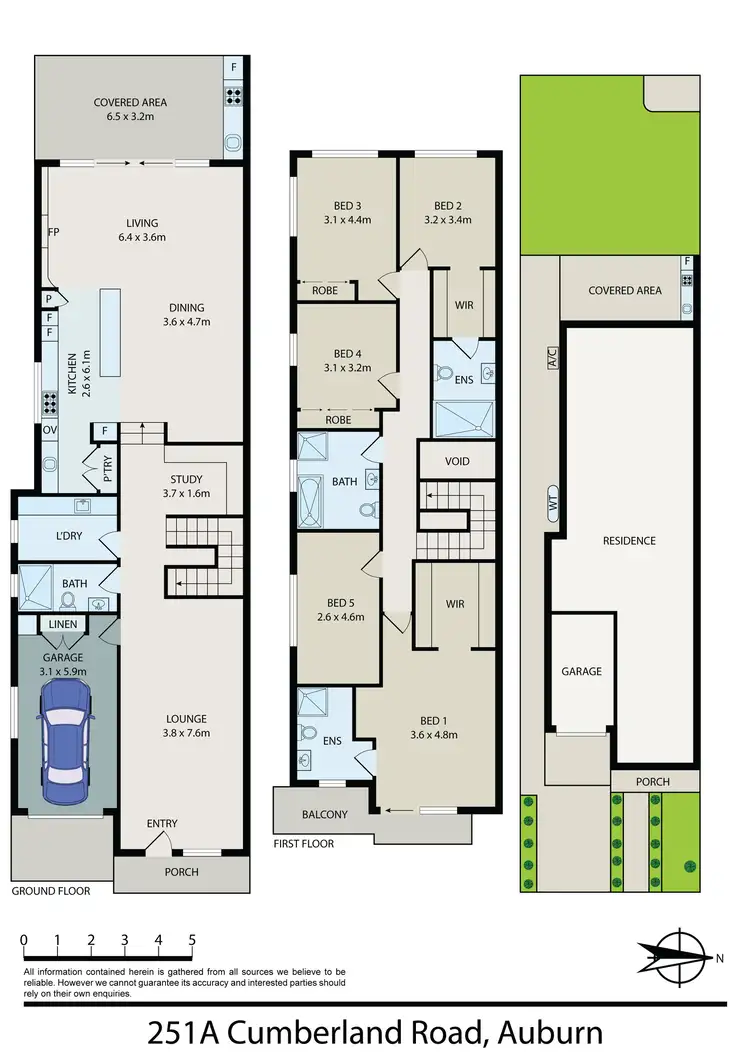 Floorplan of Homely house listing, 251a Cumberland Road, Auburn NSW 2144