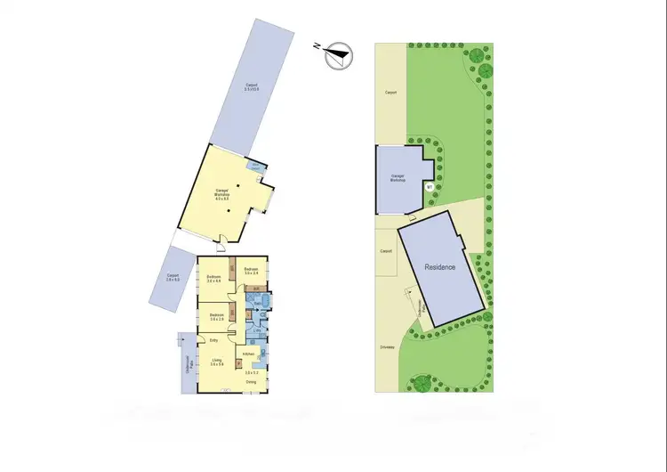 Floorplan of Homely house listing, 42 James Street, Whittlesea VIC 3757