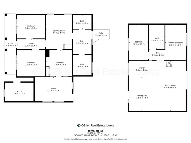 Floorplan of Homely house listing, 419 Moyhu-Meadow Creek Road, Moyhu VIC 3732