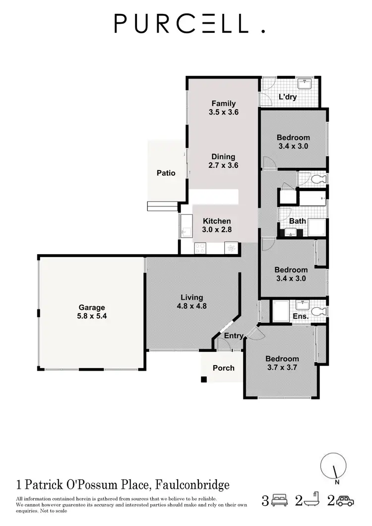 Floorplan of Homely house listing, 1 Patrick O'possum Place, Faulconbridge NSW 2776