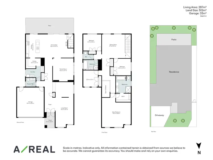Floorplan of Homely house listing, 304 Saltwater Promenade, Point Cook VIC 3030