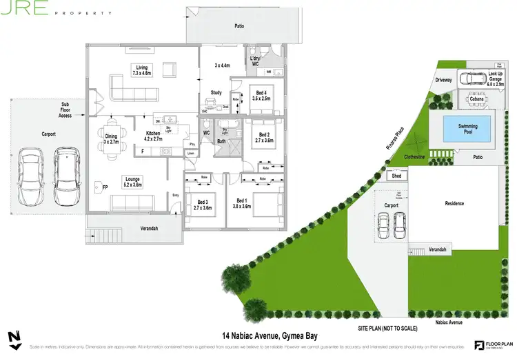 Floorplan of Homely house listing, 14 Nabiac Avenue, Gymea Bay NSW 2227