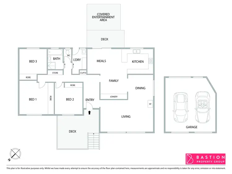 Floorplan of Homely house listing, 12 Solomon Crescent, Latham ACT 2615
