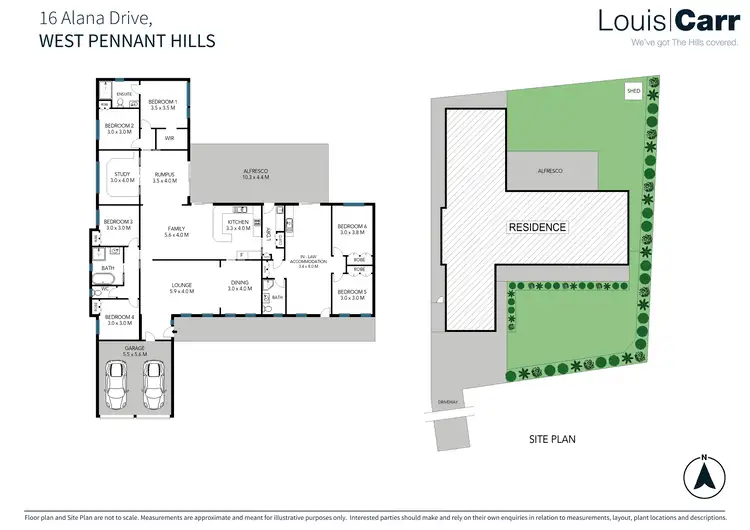 Floorplan of Homely house listing, 16 Alana Drive, West Pennant Hills NSW 2125