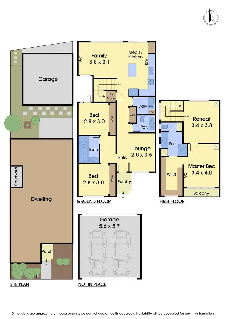 Floorplan of Homely house listing, 116 Hazel Glen Drive, Doreen VIC 3754