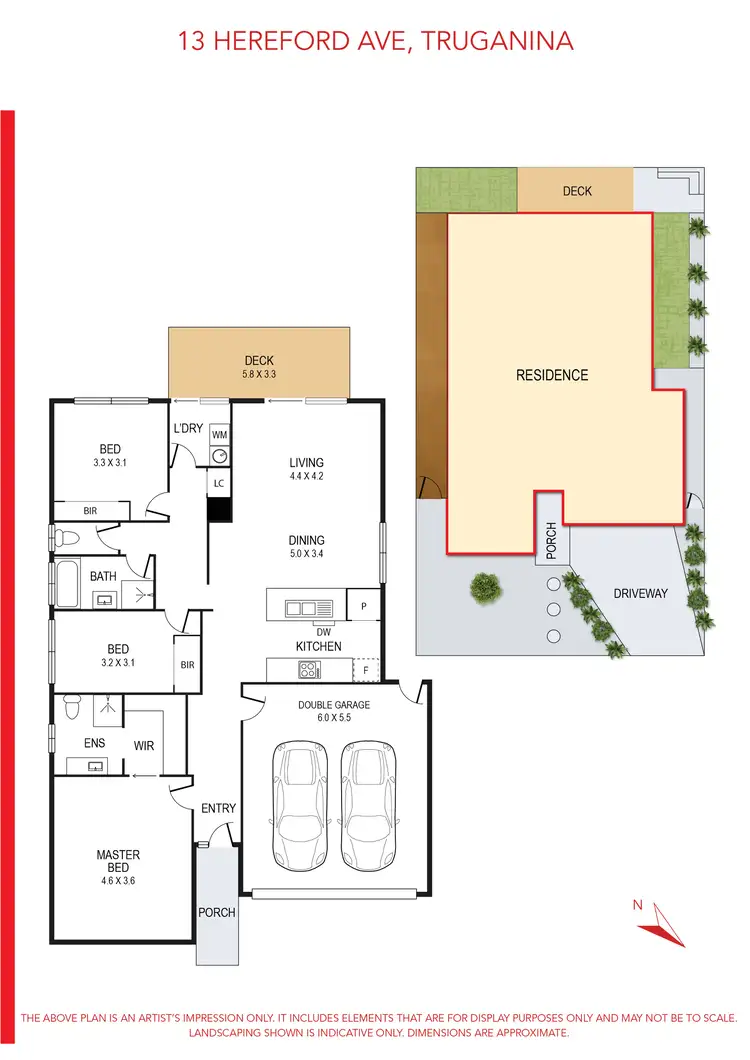 Floorplan of Homely house listing, 13 Hereford Avenue, Truganina VIC 3029