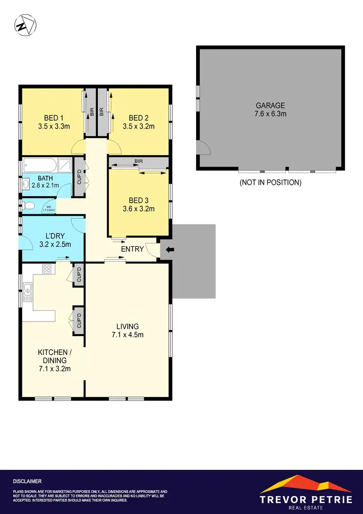 Floorplan of Homely house listing, 11 Halbert Street, Wendouree VIC 3355