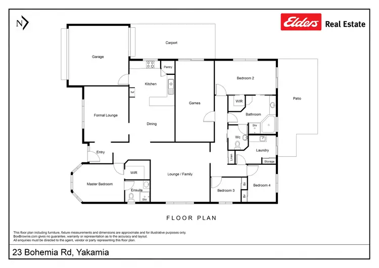 Floorplan of Homely house listing, 23 Bohemia Road, Yakamia WA 6330