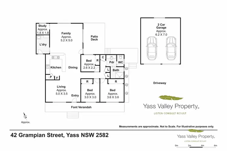 Floorplan of Homely house listing, 42 Grampian Street, Yass NSW 2582