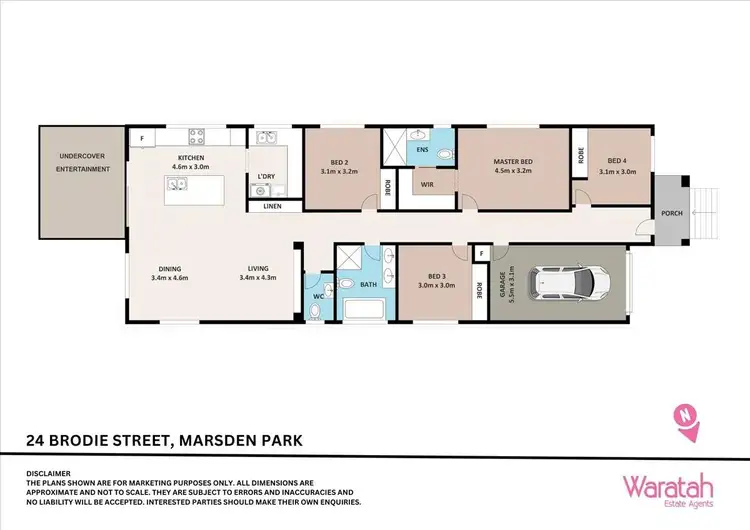 Floorplan of Homely house listing, 24 Brodie Street, Marsden Park NSW 2765