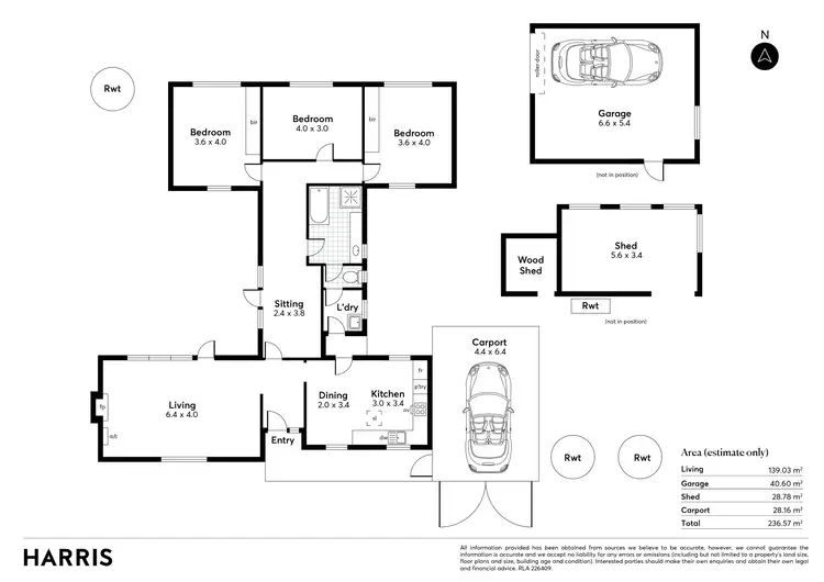 Floorplan of Homely house listing, 1 Maple Road, Hawthorndene SA 5051