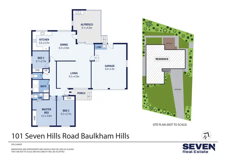 Floorplan of Homely house listing, 101 Seven Hills Road, Baulkham Hills NSW 2153