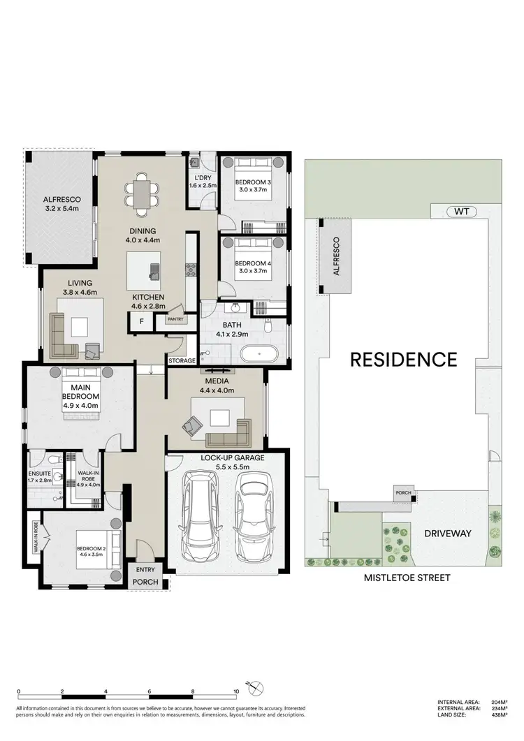 Floorplan of Homely house listing, 16 Mistletoe Street, Woongarrah NSW 2259