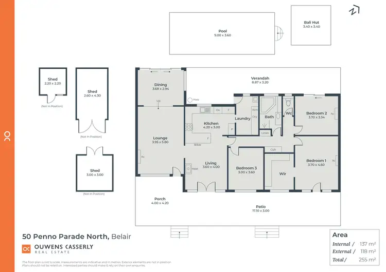Floorplan of Homely house listing, 50 Penno Parade, Belair SA 5052