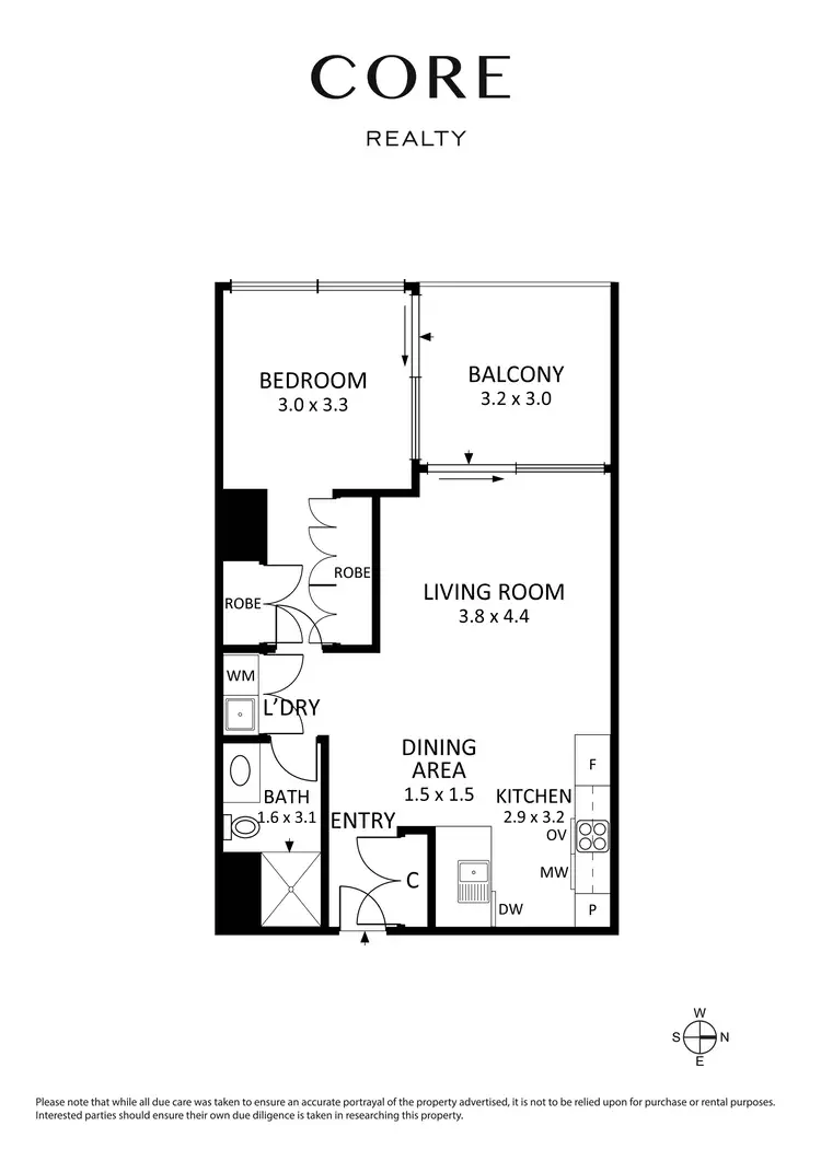 Floorplan of Homely apartment listing, 2108/35 Spring Street, Melbourne VIC 3000