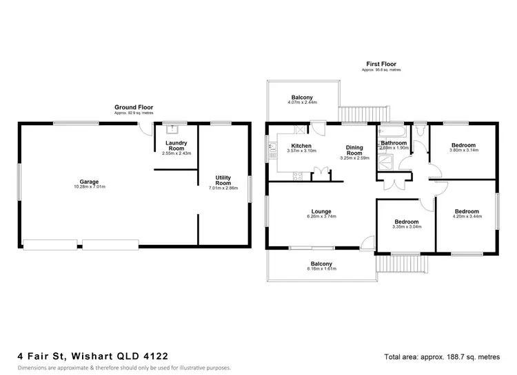 Floorplan of Homely house listing, 4 Fair Street, Wishart QLD 4122