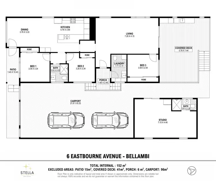 Floorplan of Homely house listing, 6 Eastbourne Avenue, Bellambi NSW 2518