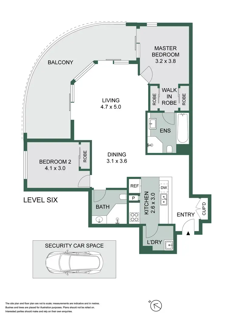 Floorplan of Homely apartment listing, 84/7 Broome Street, Waterloo NSW 2017