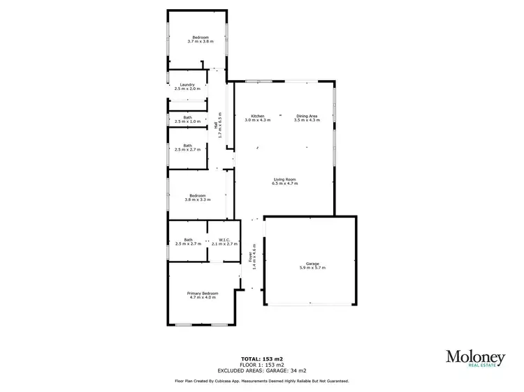 Floorplan of Homely house listing, 20 Lone Pine Avenue, Corowa NSW 2646