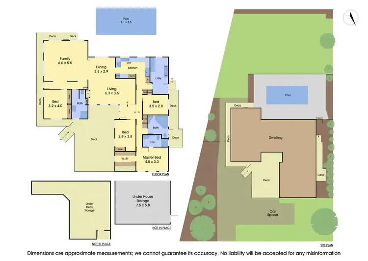 Floorplan of Homely house listing, 25 Everard Drive, Warrandyte VIC 3113