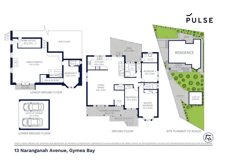 Floorplan of Homely house listing, 13 Naranganah Avenue, Gymea Bay NSW 2227