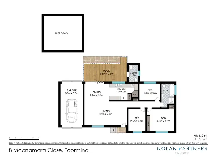Floorplan of Homely house listing, 8 Macnamara Close, Toormina NSW 2452