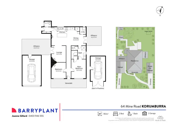 Floorplan of Homely house listing, 64 Mine Road, Korumburra VIC 3950