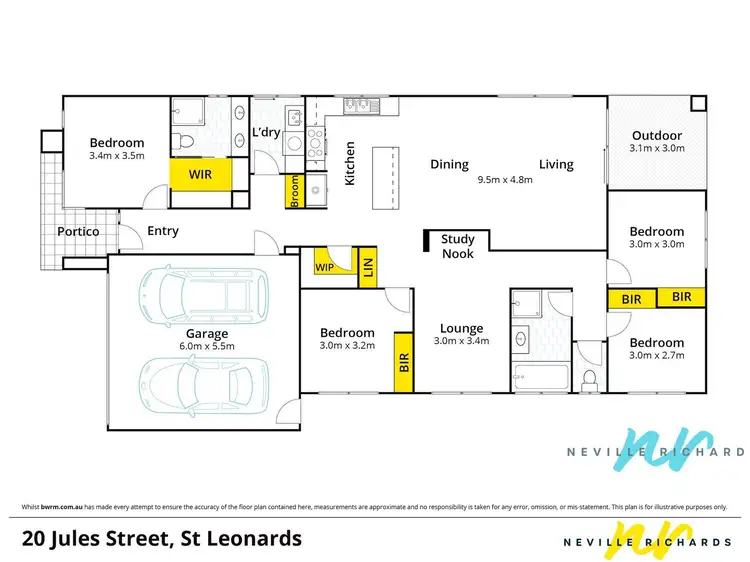 Floorplan of Homely house listing, 20 Jules Street, St Leonards VIC 3223