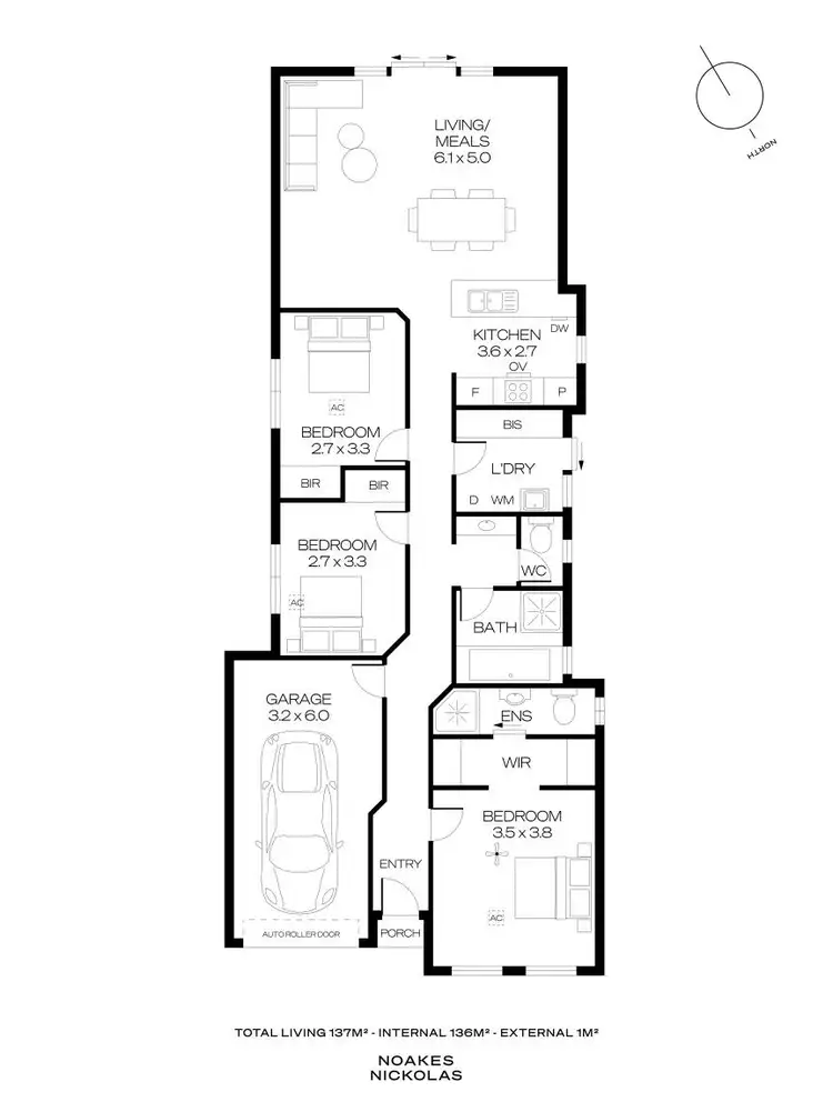 Floorplan of Homely house listing, 7A Faith Road, Davoren Park SA 5113