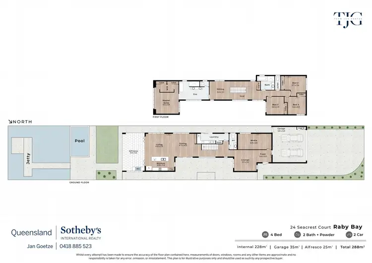Floorplan of Homely house listing, 24 Seacrest Court, Raby Bay QLD 4163