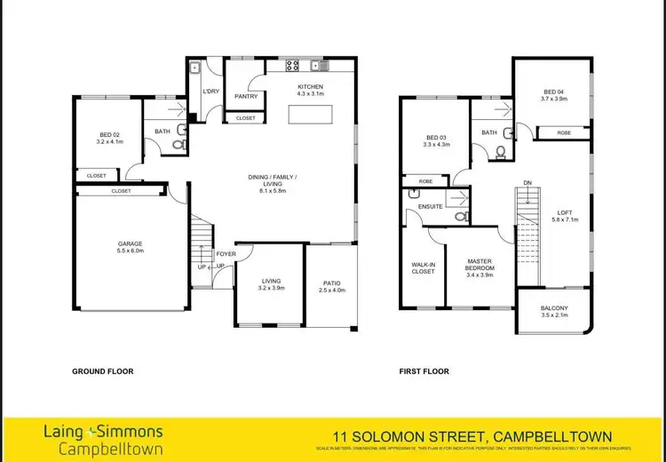 Floorplan of Homely house listing, 11 Solomon Street, Campbelltown NSW 2560