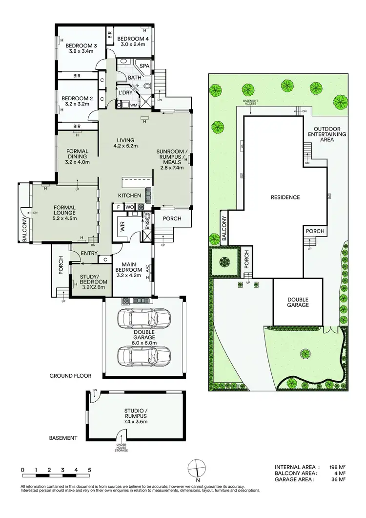 Floorplan of Homely house listing, 20 Glenfern Avenue, Doncaster VIC 3108