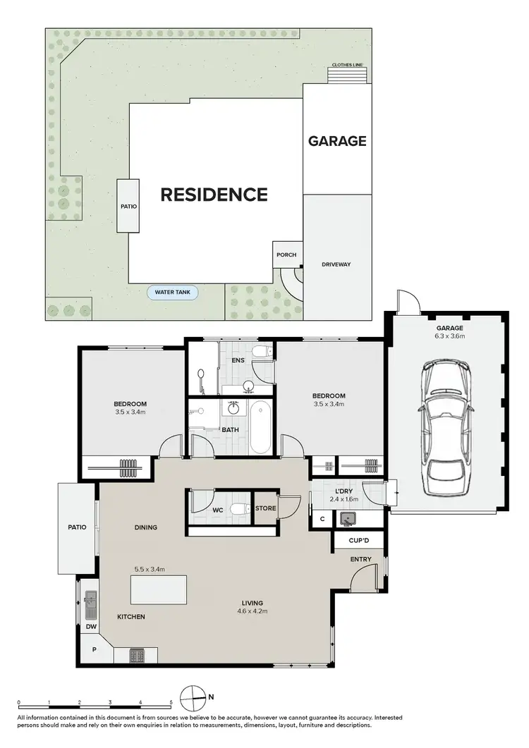 Floorplan of Homely townhouse listing, 2-4 Terrara Road, Vermont VIC 3133