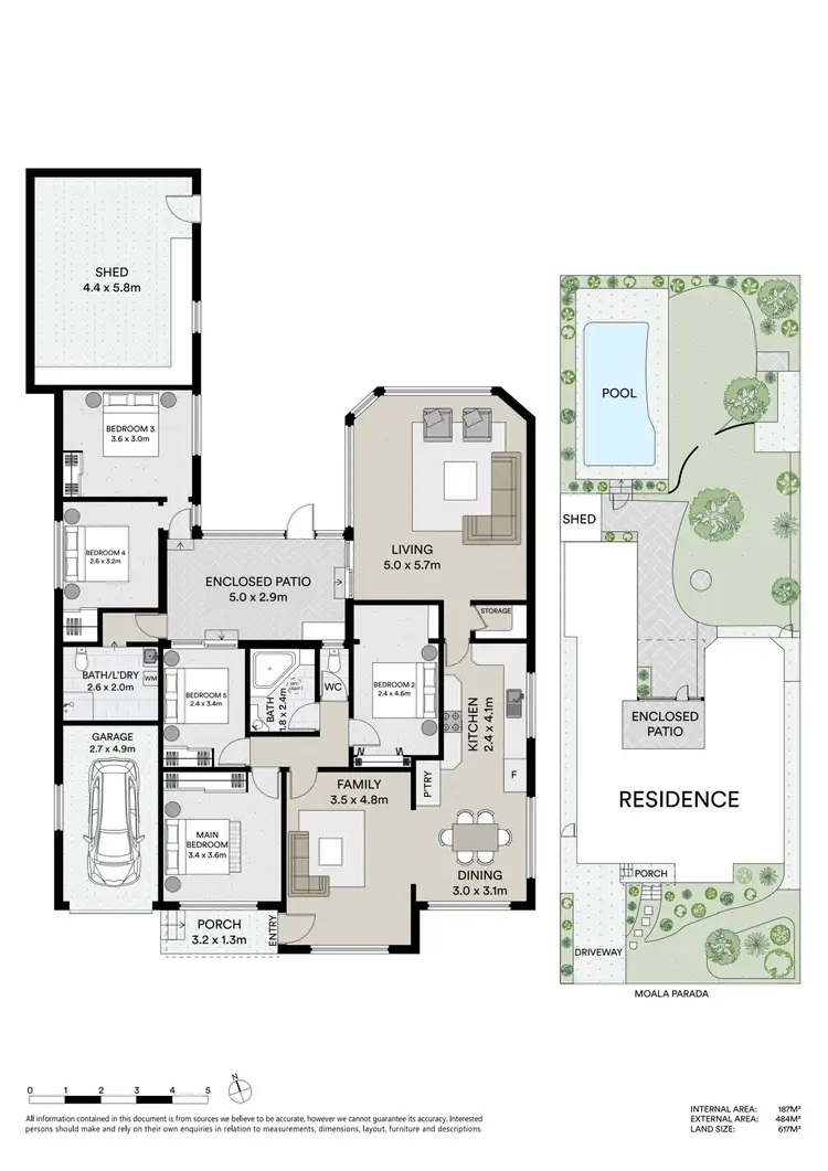 Floorplan of Homely house listing, 97 Moala Parade, Charmhaven NSW 2263