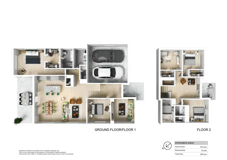 Floorplan of Homely house listing, 85 Talleyrand Circuit, Greta NSW 2334