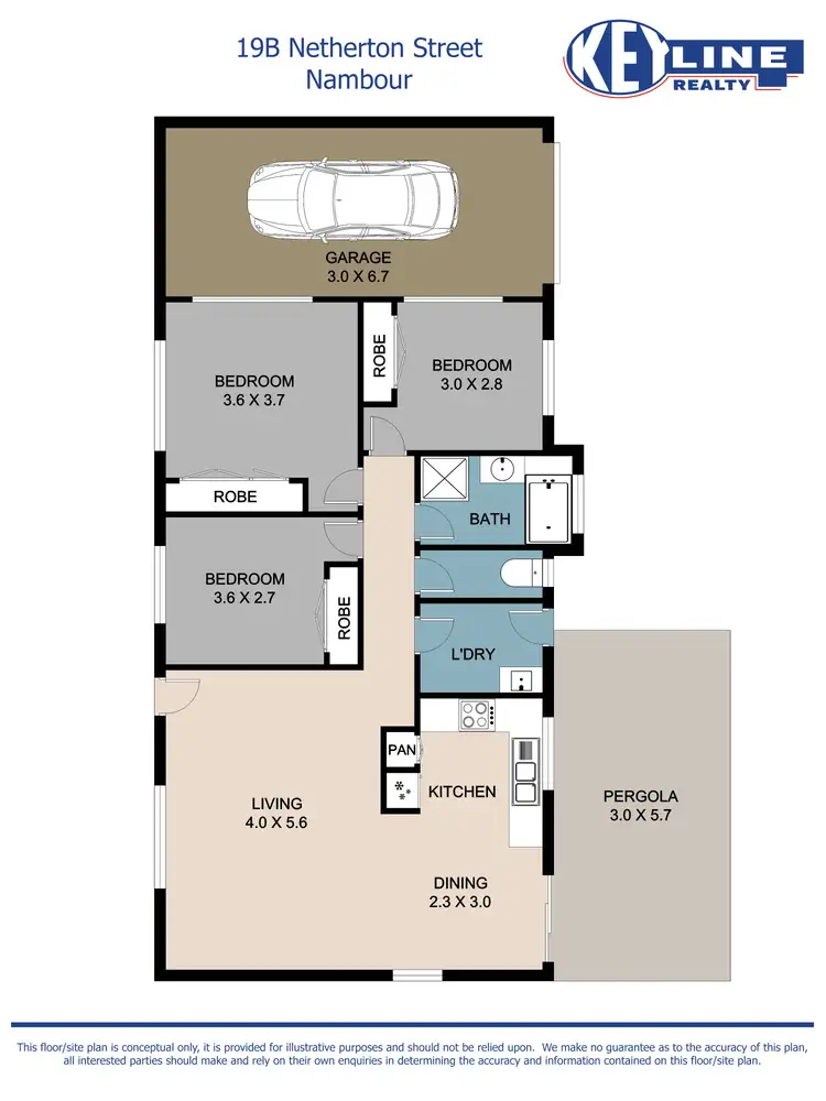 Floorplan of Homely house listing, 19B Netherton Street, Nambour QLD 4560