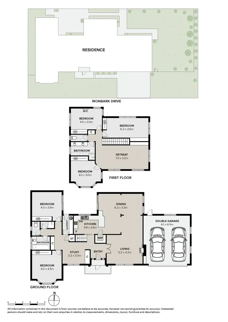 Floorplan of Homely house listing, 28 Ironbark Drive, Templestowe Lower VIC 3107