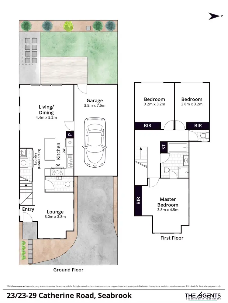 Floorplan of Homely house listing, 23/23-29 Catherine Road, Seabrook VIC 3028