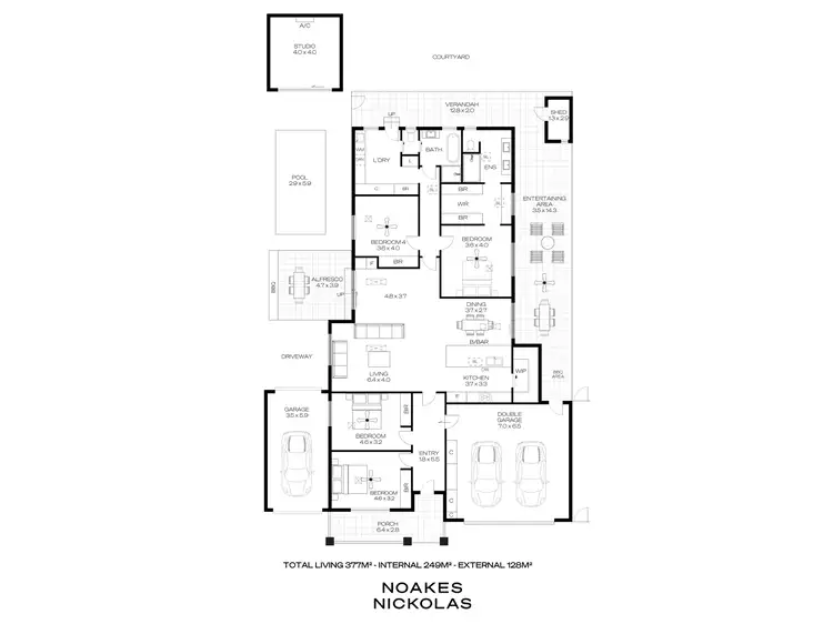 Floorplan of Homely house listing, 32 French Street, Netherby SA 5062