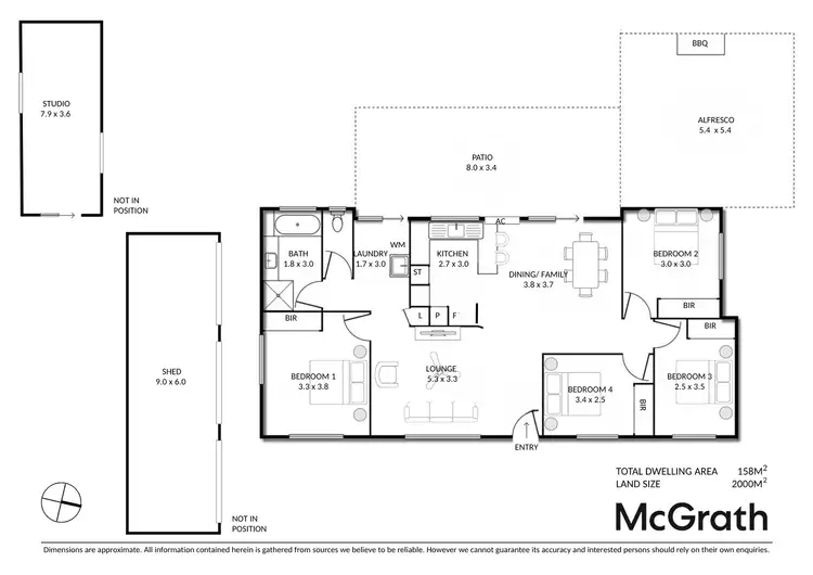 Floorplan of Homely house listing, 59 Traline Road, Glass House Mountains QLD 4518