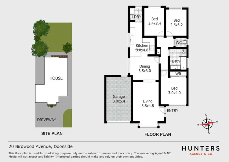 Floorplan of Homely house listing, 20 Birdwood Avenue, Doonside NSW 2767