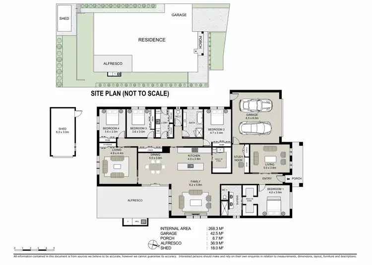 Floorplan of Homely house listing, 16 Brooklyn Drive, Golden Square VIC 3555